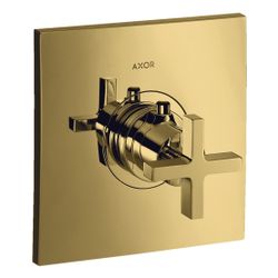 Hansgrohe AXOR Citterio Thermostat HighFlow Unterputz, 59l/min, Kreuzgriff, Polishe... HANSGROHE-39716990 4011097921549 (Abb. 1)