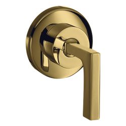 Hansgrohe AXOR Citterio Absperrventil Unterputz DN 15/DN 20, Hebelgriff, Polished G... HANSGROHE-39960990 4011097923451 (Abb. 1)