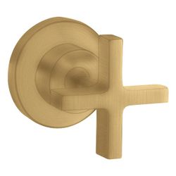 Hansgrohe AXOR Citterio Absperrventil Unterputz DN 15/DN 20, Kreuzgriff, Brushed Go... HANSGROHE-39965250 4011097923529 (Abb. 1)