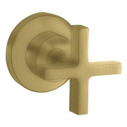Hansgrohe AXOR Citterio Absperrventil Unterputz DN 15/DN 20, Kreuzgriff, Brushed Br... HANSGROHE-39965950 4011097923482 (Abb. 1)