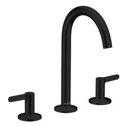 Hansgrohe AXOR One 3-Loch Waschtischarmatur 170mm, 5l/min, Hebelgriff, Push-Open Ab... HANSGROHE-48050670 4059625331231 (Abb. 1)