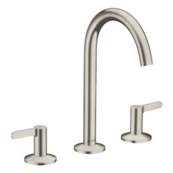 Hansgrohe AXOR One 3-Loch Waschtischarmatur 170mm, 5l/min, Hebelgriff, Push-Open Ab... HANSGROHE-48050800 4059625371138 (Abb. 1)