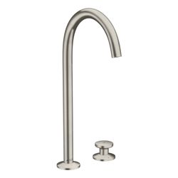 Hansgrohe AXOR One 2-Loch Waschtischmischer Select 260mm, 5l/min, Push-Open Ablaufg... HANSGROHE-48060800 4059625370889 (Abb. 1)