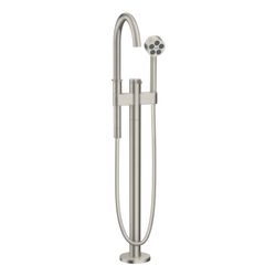 Hansgrohe AXOR One Einhebel-Wannenmischer bodenstehend, 21,5l/min, Edelstahl Optic... HANSGROHE-48440800 4059625372401 (Abb. 1)
