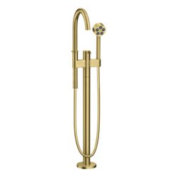 Hansgrohe AXOR One Einhebel-Wannenmischer bodenstehend, 21,5l/min, Brushed Brass... HANSGROHE-48440950 4059625372265 (Abb. 1)