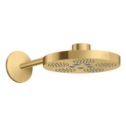 Hansgrohe AXOR One Kopfbrause 280mm, 18,1l/min, 2jet, Brausearm, Brushed Gold Optic... HANSGROHE-48492250 4059625368886 (Abb. 1)