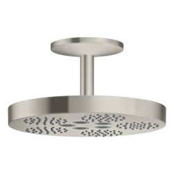 Hansgrohe AXOR One Kopfbrause 280mm, 12,2l/min, 1jet, Deckenanschluss, Edelstahl Op... HANSGROHE-48493800 4059625369685 (Abb. 1)