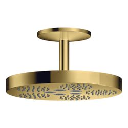 Hansgrohe AXOR One Kopfbrause 280mm, 12,2l/min, 1jet, Deckenanschluss, Polished Gol... HANSGROHE-48493990 4059625369739 (Abb. 1)
