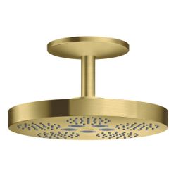 Hansgrohe AXOR One Kopfbrause 280mm, 18,1l/min, 2jet, Deckenanschluss, Brushed Bras... HANSGROHE-48494950 4059625369760 (Abb. 1)