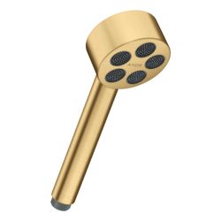 Hansgrohe AXOR One Handbrause 75mm, 9,1l/min, 1jet EcoSmart, Brushed Gold Optic... HANSGROHE-48651250 4059625368824 (Abb. 1)