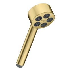 Hansgrohe AXOR One Handbrause 75mm, 9,1l/min, 1jet EcoSmart, Brushed Brass... HANSGROHE-48651950 4059625364345 (Abb. 1)