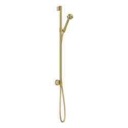 Hansgrohe AXOR One Brauseset 75mm, 9,1l/min, 1jet EcoSmart, Wandanschluss, Brushed ... HANSGROHE-48791950 4059625370247 (Abb. 1)