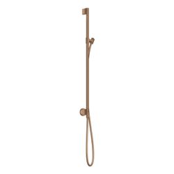 Hansgrohe AXOR One Brausestange 90cm, Wandanschluss, Brauseschlauch 160cm, Brushed ... HANSGROHE-48792310 4059625370391 (Abb. 1)