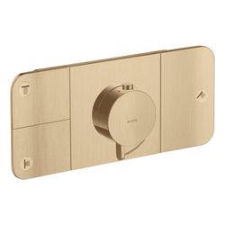 Hansgrohe AXOR One Thermostatmodul Unterputz, 30l/min, für 3 Verbraucher, Brushed B... HANSGROHE-45713140 4011097824154 (Abb. 1)