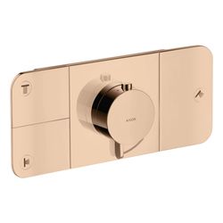Hansgrohe AXOR One Thermostatmodul Unterputz, 30l/min, für 3 Verbraucher, Polished ... HANSGROHE-45713300 4011097824277 (Abb. 1)