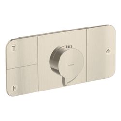 Hansgrohe AXOR One Thermostatmodul Unterputz, 30l/min, für 3 Verbraucher, Brushed N... HANSGROHE-45713820 4011097824185 (Abb. 1)