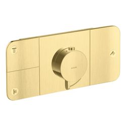 Hansgrohe AXOR One Thermostatmodul Unterputz, 30l/min, für 3 Verbraucher, Brushed B... HANSGROHE-45713950 4011097824130 (Abb. 1)