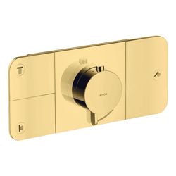 Hansgrohe AXOR One Thermostatmodul Unterputz, 30l/min, für 3 Verbraucher, Polished ... HANSGROHE-45713990 4011097824253 (Abb. 1)