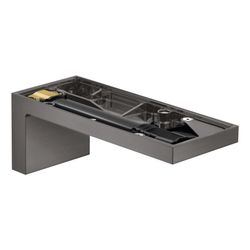 Hansgrohe AXOR MyEdition Wanneneinlauf, 24l/min, ohne Platte, Brushed Black Chrome... HANSGROHE-47412340 4059625208861 (Abb. 1)
