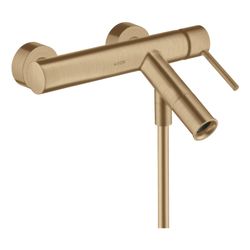 Hansgrohe AXOR Starck Einhebel-Wannenmischer Aufputz, 18l/min, Pin-Griff, Brushed B... HANSGROHE-10411140 4011097858654 (Abb. 1)