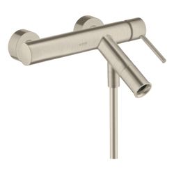 Hansgrohe AXOR Starck Einhebel-Wannenmischer Aufputz, 18l/min, Pin-Griff, Brushed N... HANSGROHE-10411820 4011097858685 (Abb. 1)