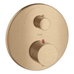 Hansgrohe AXOR Starck Thermostat Unterputz, 25l/min, Absperrventil, Brushed Bronze... HANSGROHE-10700140 4011097862422 (Abb. 1)