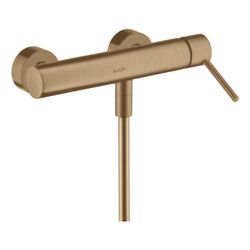 Hansgrohe AXOR Starck Einhebel-Brausemischer Aufputz, 28l/min, Pin-Griff, Brushed B... HANSGROHE-10611140 4011097861432 (Abb. 1)
