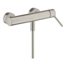 Hansgrohe AXOR Starck Einhebel-Brausemischer Aufputz, 28l/min, Pin-Griff, Edelstahl... HANSGROHE-10611800 4011097861487 (Abb. 1)