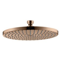 Hansgrohe AXOR Starck Kopfbrause 240mm, 19,8l/min, 1jet, Polished Red Gold... HANSGROHE-28494300 4011097816609 (Abb. 1)