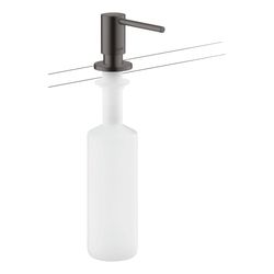 Hansgrohe AXOR Uno Spülmittel-/ Lotionspender, Ausladung 91mm, 500ml, 2ml Dosiermen... HANSGROHE-42818340 4059625297391 (Abb. 1)