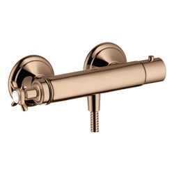 Hansgrohe AXOR Montreux Brausethermostat Aufputz, 16l/min, Kreuzgriff, Polished Red... HANSGROHE-16261300 4011097878522 (Abb. 1)