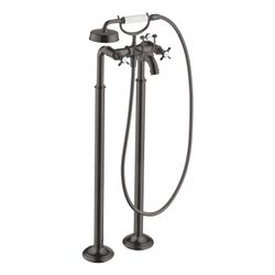 Hansgrohe AXOR Montreux 2-Griff Wannenarmatur bodenstehend, 16,5l/min, Kreuzgriffen... HANSGROHE-16547340 4011097819013 (Abb. 1)