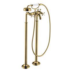 Hansgrohe AXOR Montreux 2-Griff Wannenarmatur bodenstehend, 16,5l/min, Kreuzgriffen... HANSGROHE-16547990 4011097819112 (Abb. 1)