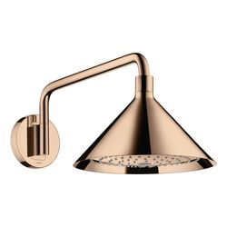 Hansgrohe AXOR Showers/Front Kopfbrause 240mm, 15l/min, 2jet, Brausearm, Polished R... HANSGROHE-26021300 4011097836669 (Abb. 1)