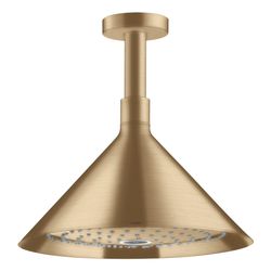 Hansgrohe AXOR Showers/Front Kopfbrause 240mm, 17l/min, 2jet, Deckenanschluss, Brus... HANSGROHE-26022140 4011097836690 (Abb. 1)