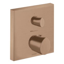 Hansgrohe AXOR Starck Organic Thermostat Unterputz, 25l/min, Absperrventil, Brushed... HANSGROHE-12715310 4011097875095 (Abb. 1)