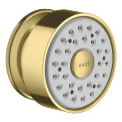 Hansgrohe AXOR Seitenbrause, 5l/min, 65mm, 1jet rund, Brushed Brass... HANSGROHE-28464950 4011097896199 (Abb. 1)