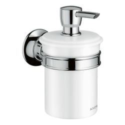 Hansgrohe AXOR Montreux Lotionspender, 300ml, Metall/Porzellan, Chrom... HANSGROHE-42019000 4011097516127 (Abb. 1)