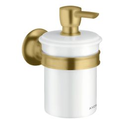 Hansgrohe AXOR Montreux Lotionspender, 300ml, Metall/Porzellan, Brushed Gold Optic... HANSGROHE-42019250 4011097937038 (Abb. 1)