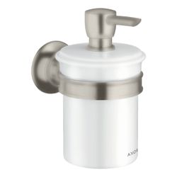 Hansgrohe AXOR Montreux Lotionspender, 300ml, Metall/Porzellan, Edelstahl Optic... HANSGROHE-42019800 4011097937076 (Abb. 1)