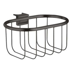 Hansgrohe AXOR Montreux Seifenkorb, 160x83x145mm, Brushed Black Chrome... HANSGROHE-42066340 4011097939575 (Abb. 1)