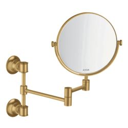 Hansgrohe AXOR Montreux Rasierspiegel, 213x314x66mm, Glas/Metall, Brushed Gold Opti... HANSGROHE-42090250 4011097940113 (Abb. 1)
