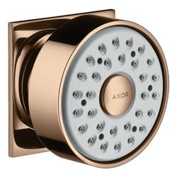 Hansgrohe AXOR Seitenbrause, 5l/min, 65mm, 1jet eckig, Polished Red Gold... HANSGROHE-28469300 4011097896885 (Abb. 1)