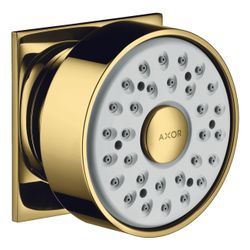 Hansgrohe AXOR Seitenbrause, 5l/min, 65mm, 1jet eckig, Polished Gold Optic... HANSGROHE-28469990 4011097896854 (Abb. 1)
