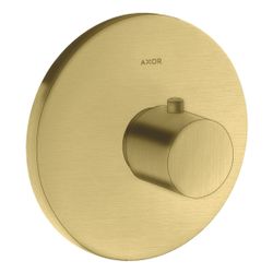 Hansgrohe AXOR Uno Thermostat HighFlow, 59l/min, Unterputz, Brushed Brass... HANSGROHE-38715950 4011097912264 (Abb. 1)