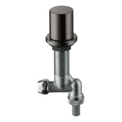 Hansgrohe AXOR Küchen-Geräteabsperrventil, DN 15, G 1/2" x G 3/4", Polished Black C... HANSGROHE-10823330 4011097864440 (Abb. 1)