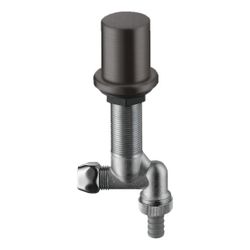 Hansgrohe AXOR Küchen-Geräteabsperrventil, DN 15, G 1/2" x G 3/4", Brushed Black Ch... HANSGROHE-10823340 4011097864372 (Abb. 1)