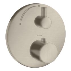 Hansgrohe AXOR Uno Thermostat Unterputz, 25l/min, Absperrventil, Brushed Nickel... HANSGROHE-38700820 4011097912172 (Abb. 1)
