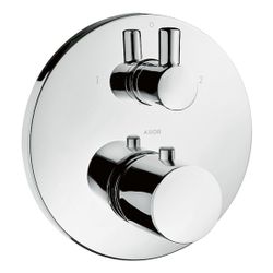 Hansgrohe AXOR Uno Thermostat Unterputz, 29l/min, Ab- und Umstellventil, Chrom... HANSGROHE-38720000 4011097345130 (Abb. 1)