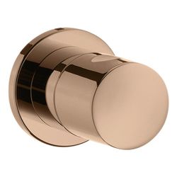 Hansgrohe AXOR Uno Absperrventil Unterputz, DN 15/20, Polished Red Gold... HANSGROHE-38976300 4011097913193 (Abb. 1)